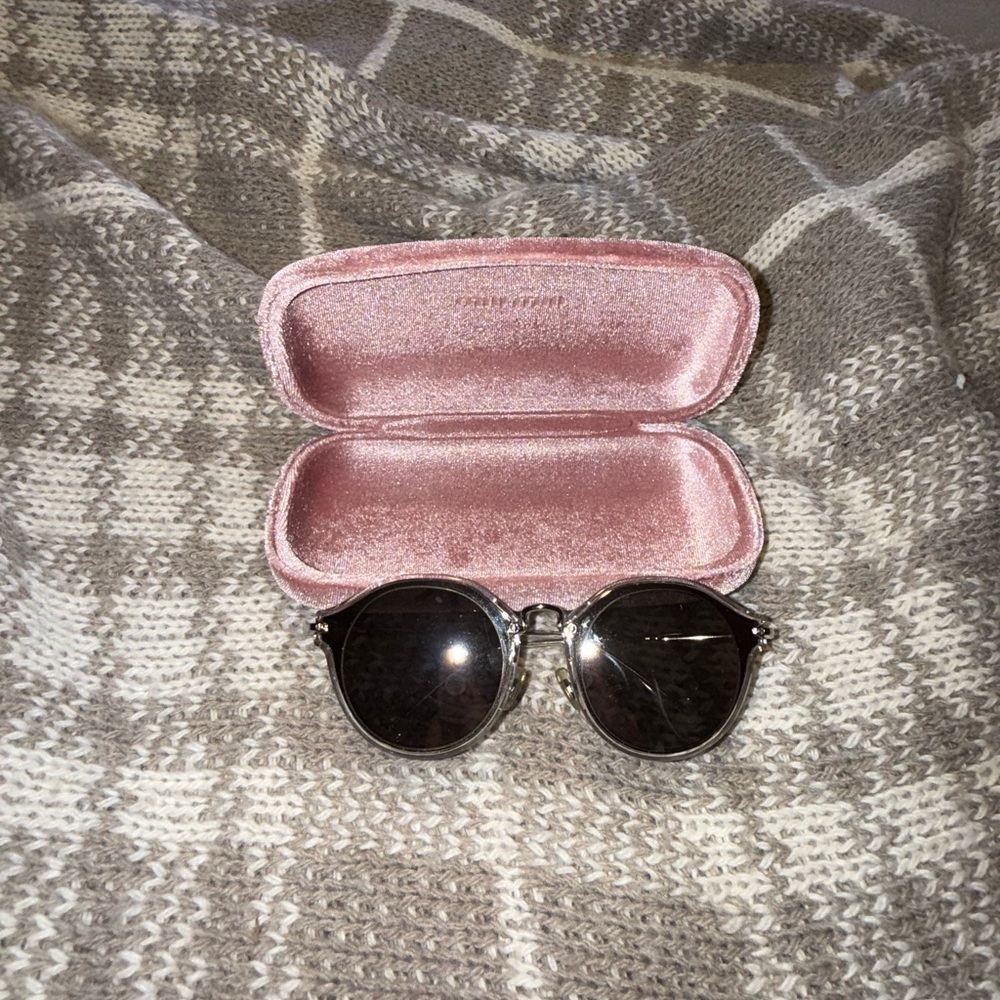 Miu Miu Glasses With Case